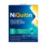 NiQuitin Clear 21mg náplasť 7 kusov