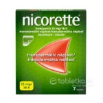 Nicorette invisipatch 15mg/16h transder. náplasť 7ks