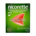 Nicorette invisipatch 25mg/16h transder. náplasť 7ks