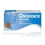 OROFORTE Menthol 20 pastiliek