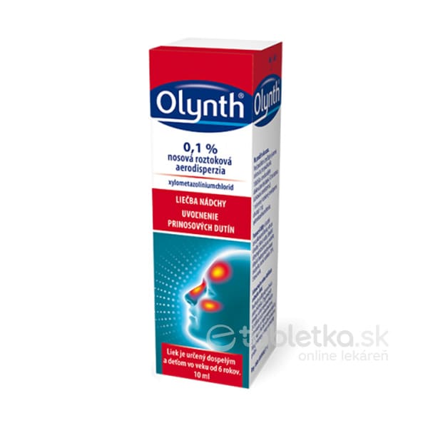 Olynth 0,1% sprej do nosa 10ml