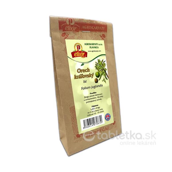 E-shop AGROKARPATY ORECH KRAĽOVSKÝ list bylinný čaj 1x30 g