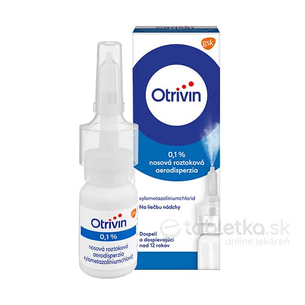 E-shop Otrivin 0,1% sprej do nosa 10ml