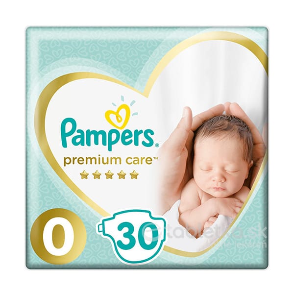 PAMPERS PREMIUM CARE 0 Newborn 30ks (do 2,5kg)