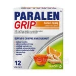 PARALEN GRIP horúci nápoj pomaranč a zázvor 500mg/10mg 12 vrecúšok