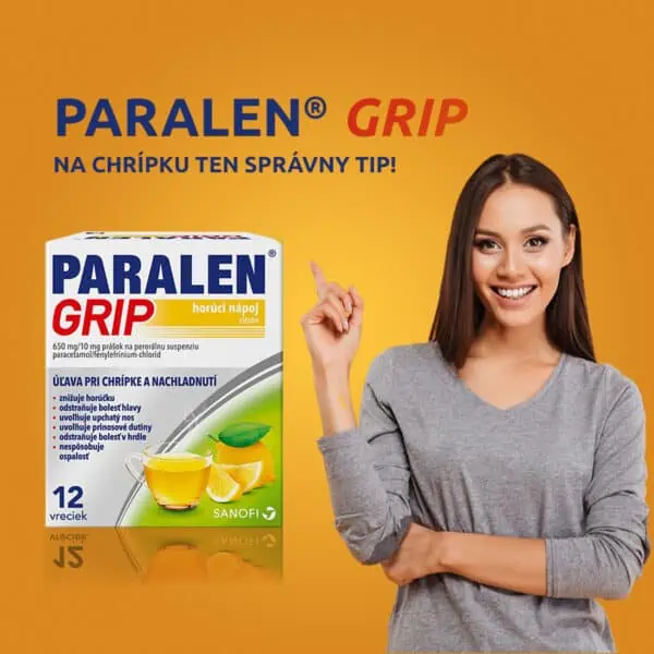 PARALEN Grip - na chrípku ten správny tip (citrón)