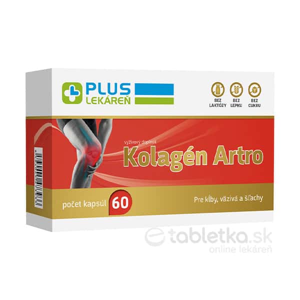 PLUS LEKÁREŇ Kolagén Artro 60 kapsúl