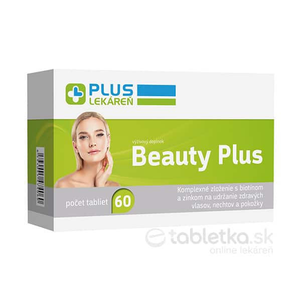 PLUS LEKÁREŇ Beauty Plus 60 tabliet