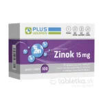 PLUS LEKÁREŇ Zinok 15mg 100 tabliet