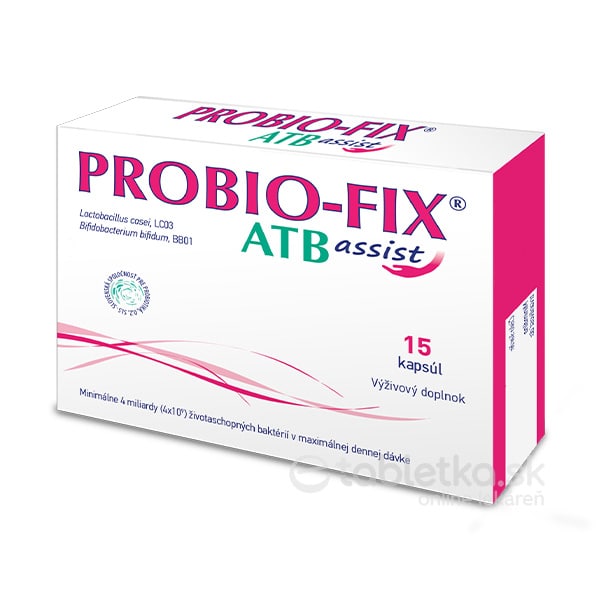 PROBIO-FIX ATB assist - Výživový doplnok 15 ks