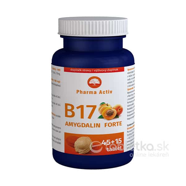 E-shop Pharma Activ B17 Amygdalin Forte 45+15 tabliet