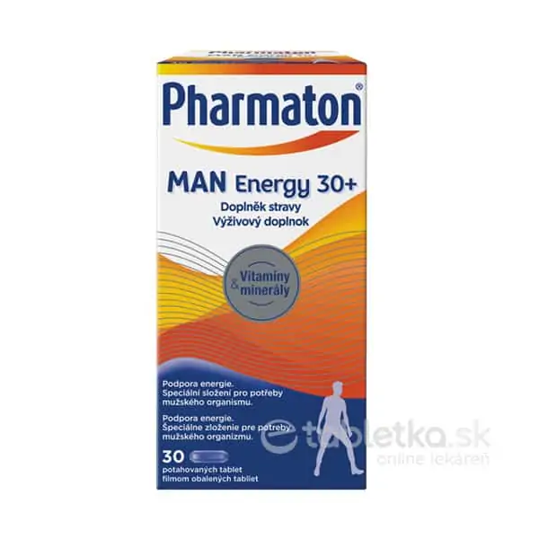 Pharmaton MAN Energy 30+ tablety 30 ks