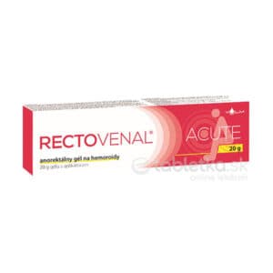RECTOVENAL Acute anorektálny gél na hemoroidy 20g