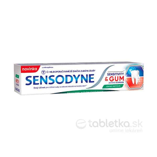 SENSODYNE SENSITIVITY&GUM zubná pasta 75 ml