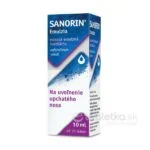 Sanorin emulzia kvapky do nosa 10ml