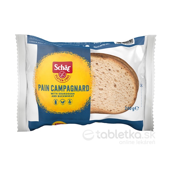 Schär PAIN Campagnard chlieb, 240 g
