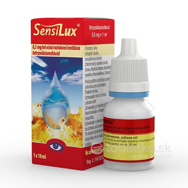 SENSILUX int opo 5 mg (fľa.PE) 1x10 ml