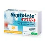 Septolete extra citrón a med pastilky 16ks