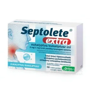 Septolete extra eukalyptus pastilky 16 ks