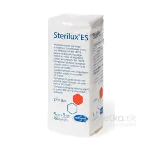 Sterilux ES kompres nesterilný 5x5cm 100ks