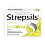 Strepsils Citrón bez cukru 24 pastiliek