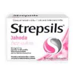 Strepsils Jahoda bez cukru 24 pastiliek