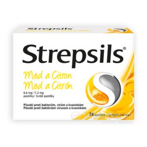 Strepsils Med a Citrón 36 pastiliek