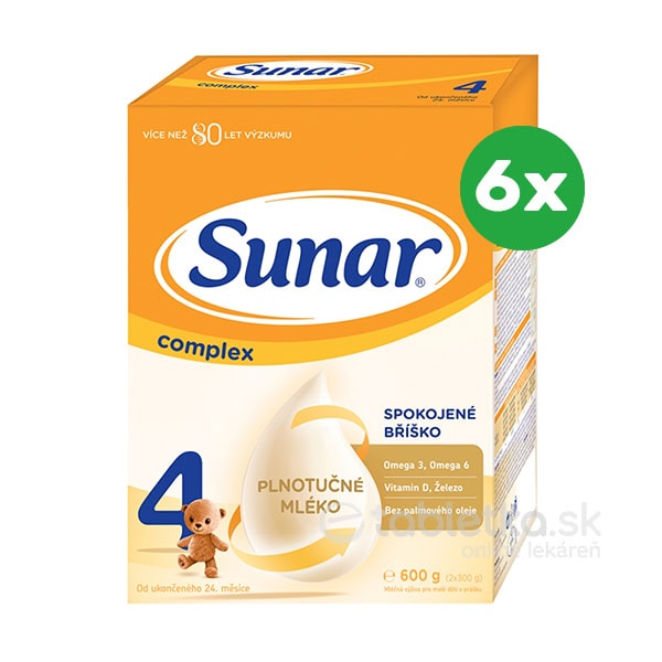 E-shop Sunar Complex 4, 6x600g