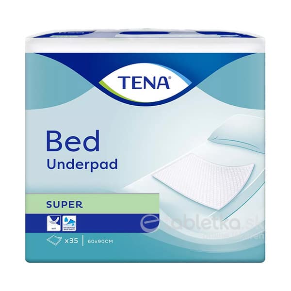 E-shop TENA Bed Super absorpčné podložky, 60x90 cm, 1x35 ks