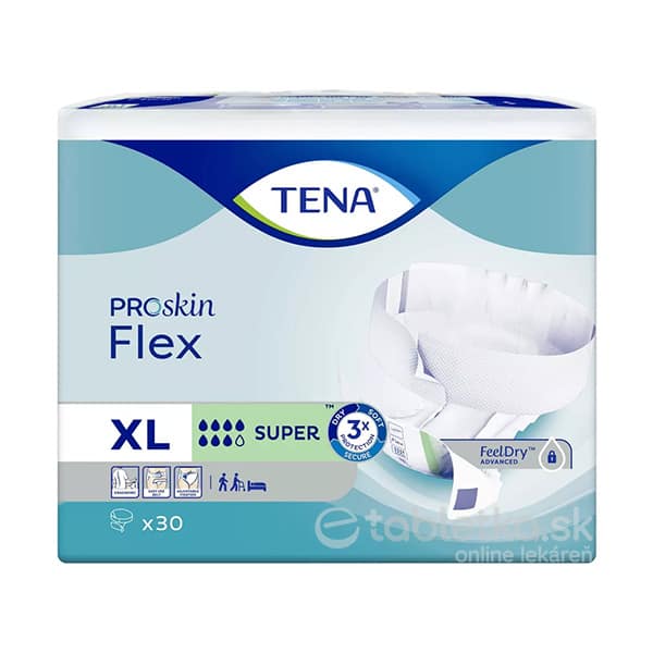 TENA FLEX SUPER XL - absorpčné nohavičky 30 ks