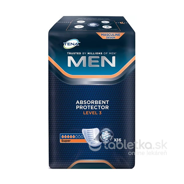 TENA MEN Level 3 absorpčné vložky pre mužov 16ks