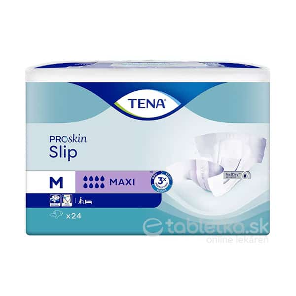 E-shop TENA SLIP MAXI MEDIUM plienkové nohavičky (inov.2014) - 24 ks
