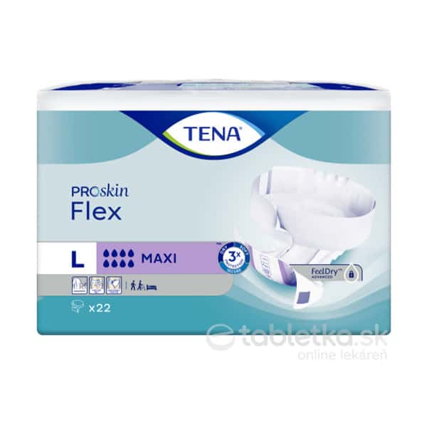 E-shop TENA FLEX MAXI LARGE Plienkové nohavičky - 22 ks
