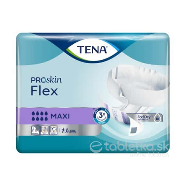 TENA FLEX MAXI XL - plienkové nohavičky 21 ks