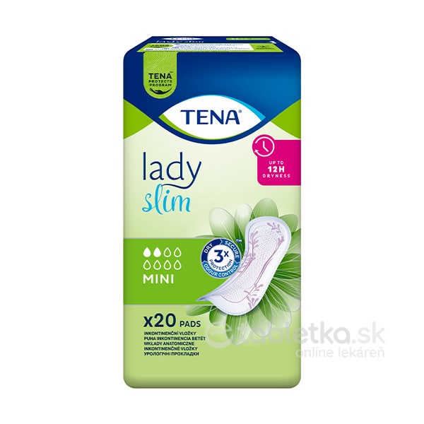TENA Lady Slim MINI absorpčné vložky - 20 ks