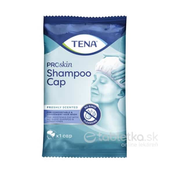 E-shop TENA Shampoo Cap čiapka na umývanie vlasov - 1 ks