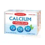 TEREZIA Calcium + vitamín D3 a K2 30 kapsúl