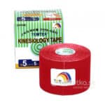 Temtex Kinesiology Tape tejpovacia páska Classic 5cm x 5m, červená