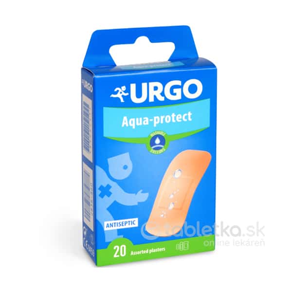 URGO Aqua-protect 3 veľkosti, 1x20 ks