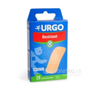 URGO Resistant odolná náplasť (3 veľkosti) 20ks