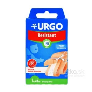 URGO Resistant odolná náplasť nedelená 1m x 6cm