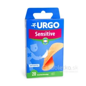 URGO Sensitive náplasť na citlivú pokožku (3 veľkosti) 20ks