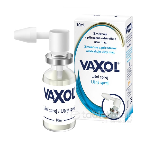 E-shop Vaxol ušný sprej na odstránenie ušného mazu 1x10 ml