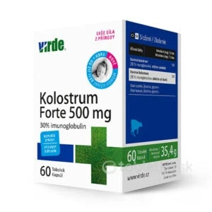 VIRDE KOLOSTRUM FORTE 500mg 60 kapsúl