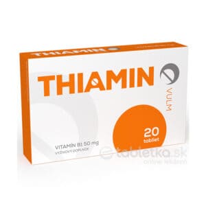 VULM Thiamin (vitamín B1) 50mg 20 tabliet