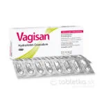 Vagisan HydroKrém Cremolum 16 vaginálnych čapíkov
