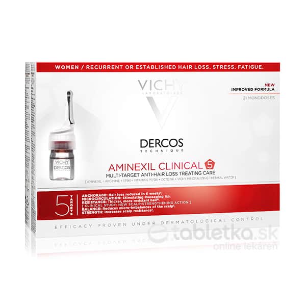 E-shop VICHY Dercos Aminexil Clinical 5 pre ženy 21x6 ml