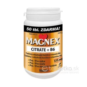 Vitabalans MAGNEX CITRATE + B6 150tbl