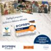Krabička doplnku Biopron Balance a text, že doplnok obsahuje telu prospešné baktérie a vlákninu