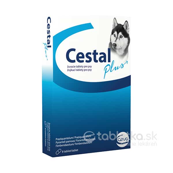 E-shop CESTAL PLUS žuvacie tablety pre psy 8 ks
